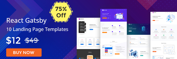 reactrepo zircon gatsby landing pages