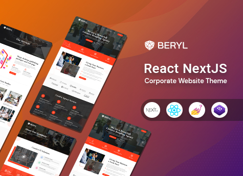 Beryl - Agency/Corporate Nextjs Theme